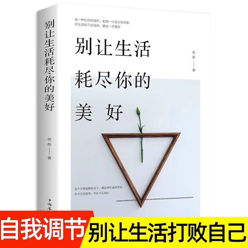 别让生活耗尽你的美好成功励志书籍人生哲理书成人心理学高中生大学生女性修养气质书籍心灵鸡汤女性修养气质书籍