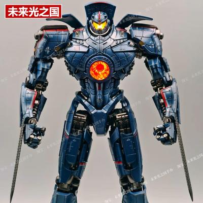 环太平洋2机甲模型危险复仇流浪者发光可动手办黑曜石玩具礼物男