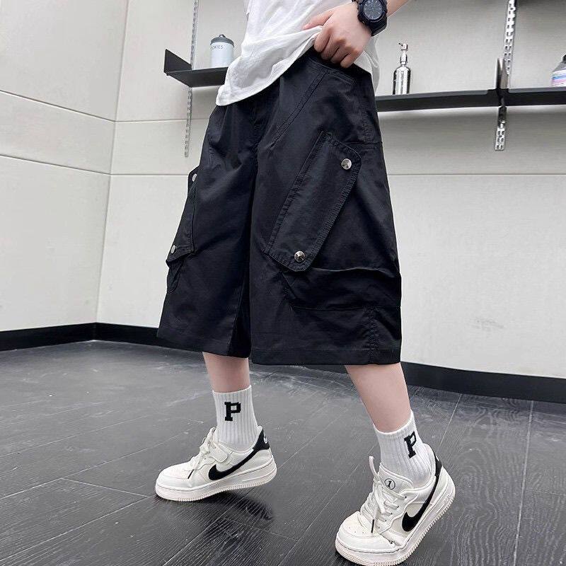 男童夏季薄款工装短裤2026新款