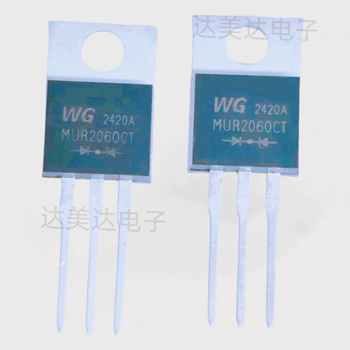 MUR2060CT共阴MUR2060CTR共阳快恢复整流二极管20A600V铁头TO-220