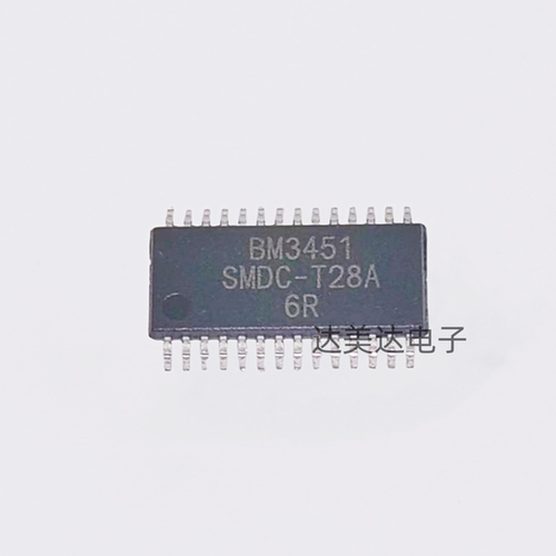 全新原装 BM3451 SMDC-T28A 贴片TSSOP-28 BM3451 锂电池保护芯片