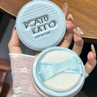 kato水散粉恰好合拍控油持久保湿不脱妆防汗补妆柔焦持妆定妆散粉