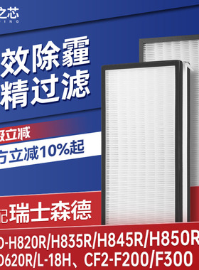 适配森德新风系统康舒安滤芯CA-D-H820R/835R/845R过滤网620R-18H
