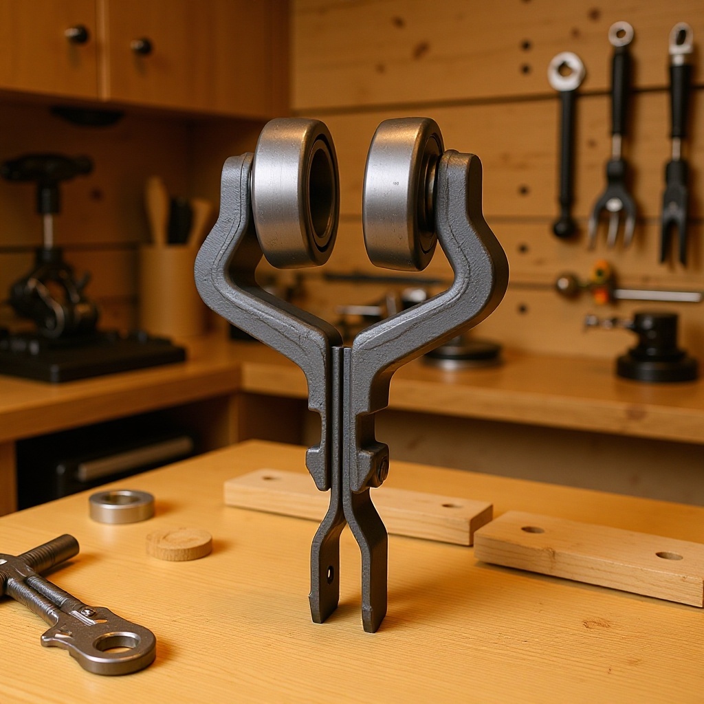 现货供应模锻XT458型负载滑架输送机滑轮悬挂输送设备轴承滑架