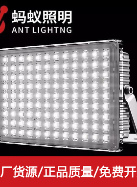 蚂蚁照明LED投光灯室外防水强光工地厂房车间庭院灯户外照明led灯