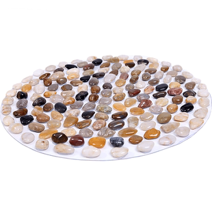 鹅卵石地垫足底按摩垫浴室雨花石脚垫坐垫石头子路指压板