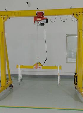 FT5-0.5现货出售小型门式龙门架性能稳定简易手推龙门架移动龙