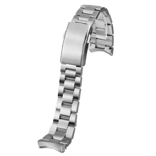 适用于泰格豪雅TAG竟潜300专用优质实心不锈钢手表带表链配件21mm