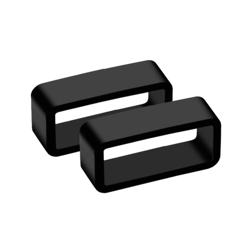 手表带通用活动圈卡扣胶圈扣环防水硅胶氟橡胶表圈游环套圈配件