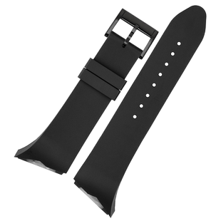 适配汉米尔顿手表带探险系列H246551 H246150猫王黑衣人黑色三角