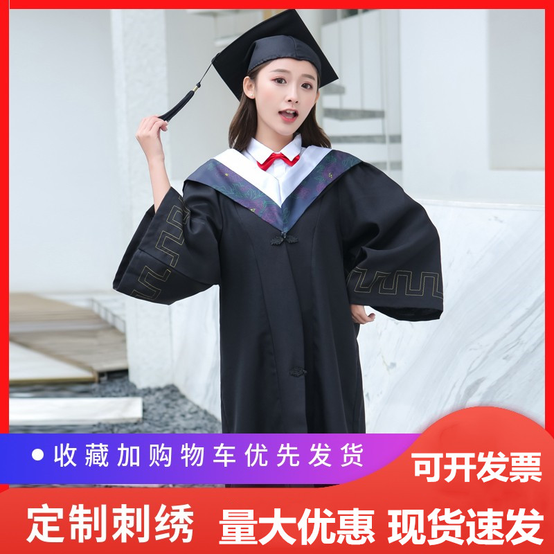 文科学士服大学生工学理科工科礼服套装毕业照农科文学院学位服 女装/女士精品 学生校服 原图主图