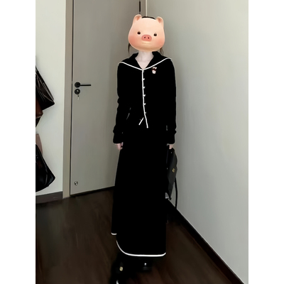 2025早秋韩系甜辣小众绝美套装裙