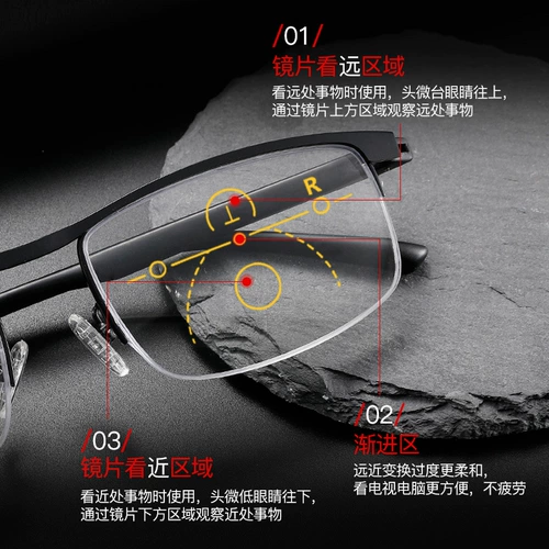 Многоофокус, старое зеркало цветочного зеркала мужское высокоопределение высокого уровня с высоким содержанием двух -время использования старых цветочных очков Интеллектуальные зум -зум -легкое зеркало Старик Зеркало
