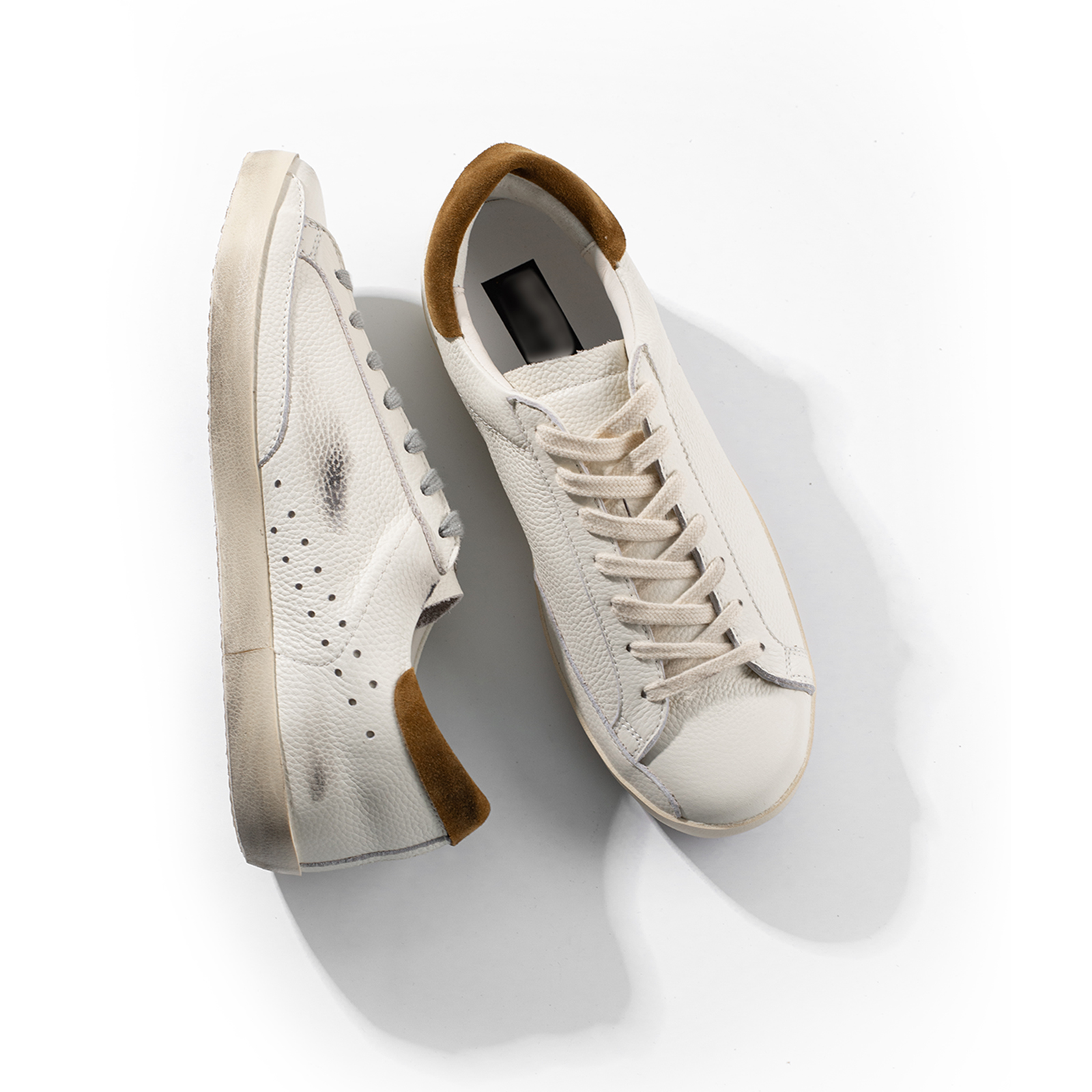 ROGRO新款鸳鸯奶白色平底休闲