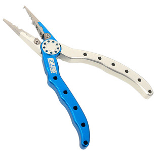 勃朗路亚钳轻量航空铝合r金路亚钳/钨钢刀片/钓鱼开口钳 钓鱼装备