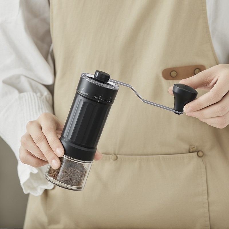 CLITON手摇磨豆机咖啡豆研磨机手磨便携咖啡Q机手动磨豆机一个装