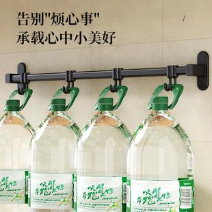 勺子铲子双层神器 厨房挂钩架免打孔多功能收纳架锅盖置物架壁挂式