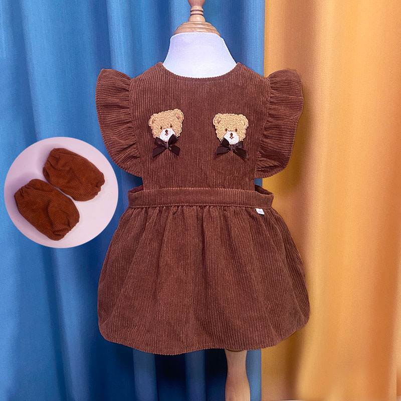 裙式罩衣公主反穿衣围衣