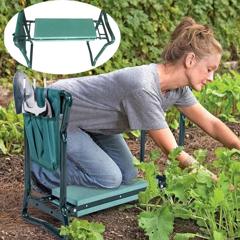 园艺跪凳可两用坐跪园林折叠跪椅Garden kneeler Folding C