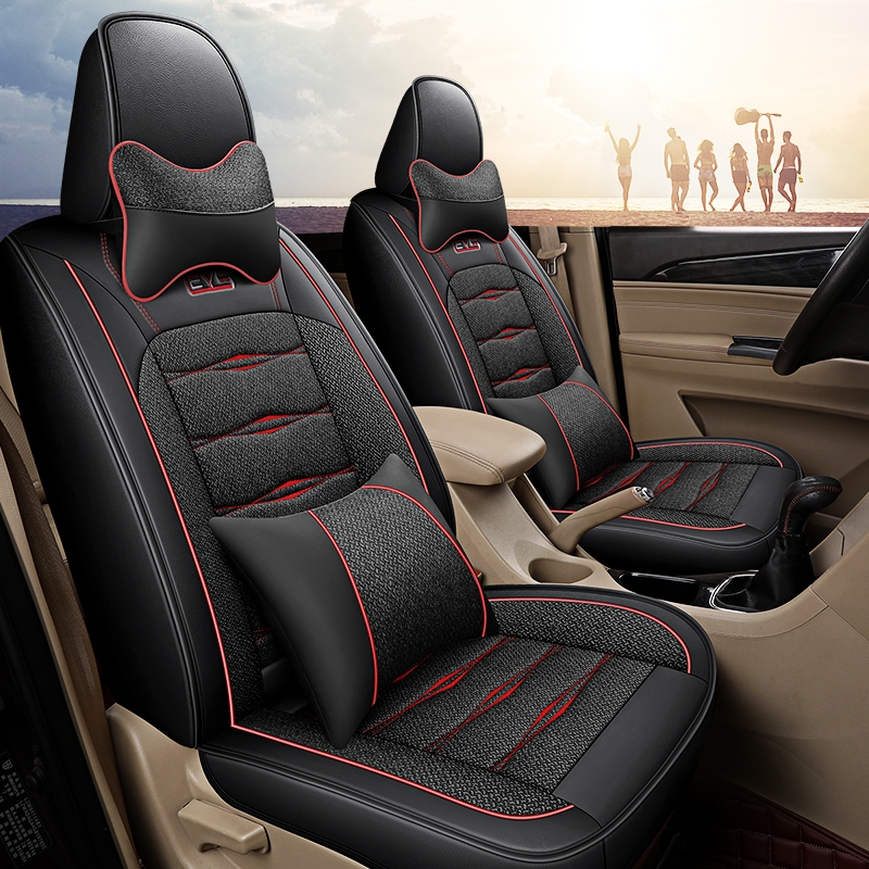 北汽幻速h3f/h2e/h3威旺m30/m20面包车座套七座专用四季亚麻坐垫