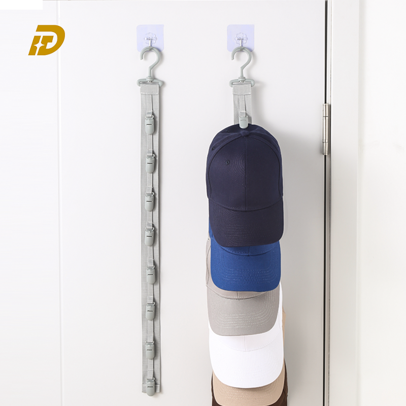 帽子收纳神器家用省空间墙上鸭舌帽夹学生宿舍衣柜门后挂钩挂帽子,收纳整理,帽子收纳架,淘宝优惠券,粉丝福利购,淘宝优惠卷
