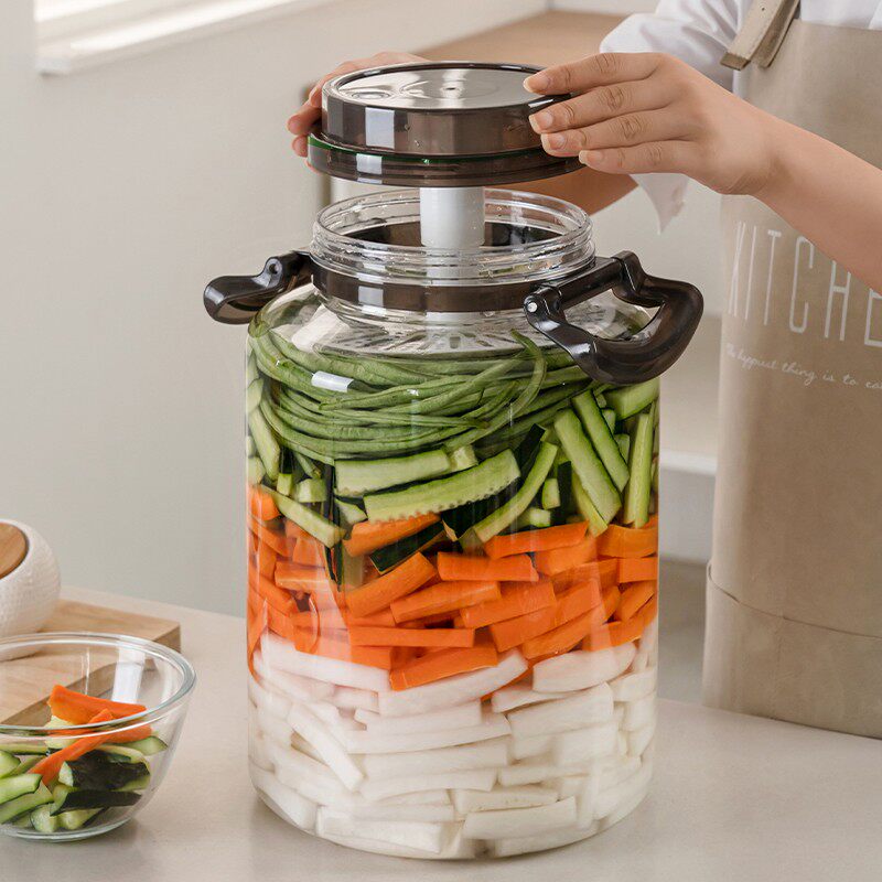泡菜坛子食品级加厚家用密封罐大号腌制酸菜咸菜腌菜罐储物带盖罐