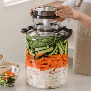 泡菜坛子食品级加厚家用密封罐大号腌制酸菜咸菜腌菜罐储物带盖罐