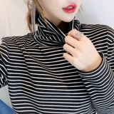 Утепленный лонгслив для школьников, удерживающая тепло брендовая рубашка, бархатная двусторонная футболка, увеличенная толщина