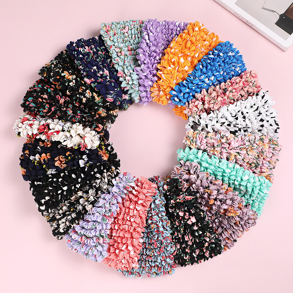 Pleated Bag Reusable Large Capacity Handheld Magic Stretch