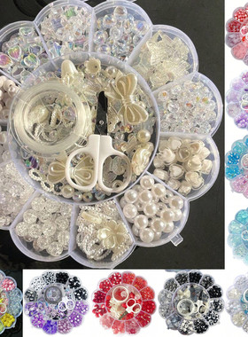 handmade DIY jewelry decorative beads bracelet and necklace