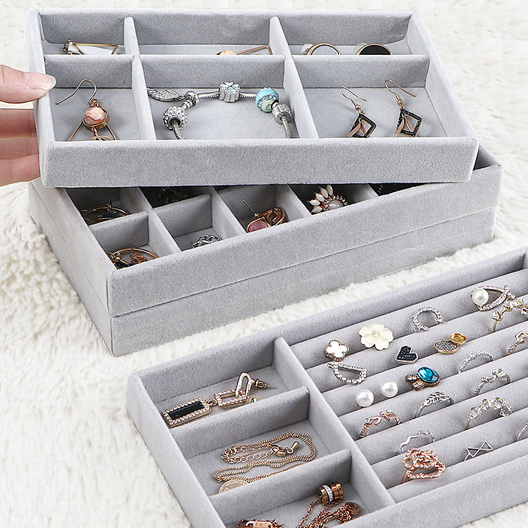 gift box jewlery storage earring holder jewelry display case