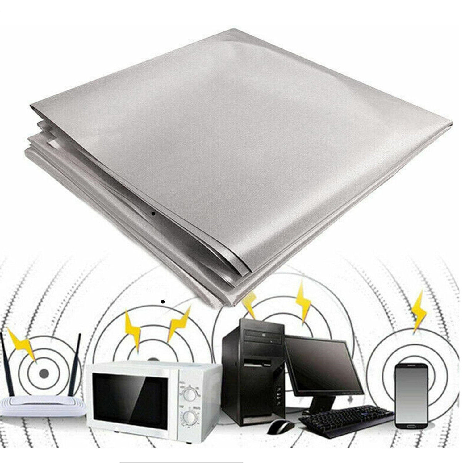 RFID anti-magnetic cloth signal shielding anti-radiation bag