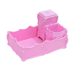 Cotton Pad Nails Storage Butterfly Transparen Design Napkins