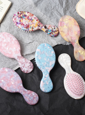 New acetate hair comb, handle, massage  comb, small comb