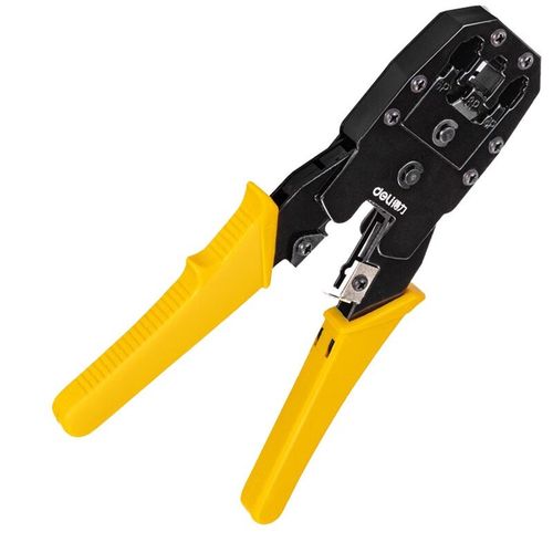 DL2468C网络钳4/v6/8P 网络电话水晶头压线钳 省力