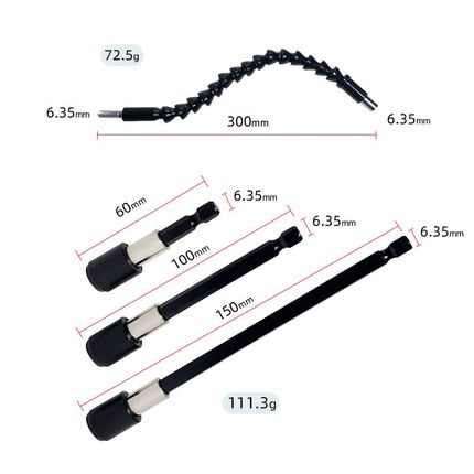 WM105度银小拐短拐本色彩接杆黑帽三件套Z黄批头套装