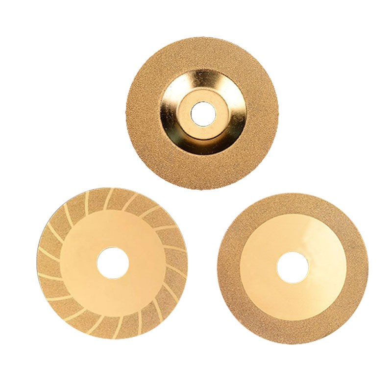 金刚石切片 磨片金刚砂玻璃切割片4C寸100mm圆锯片角磨机抛光打磨