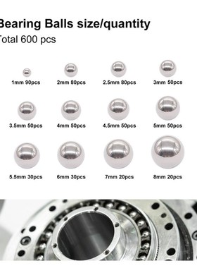 600pcs 公304不锈钢钢球银色亮光镜面楼梯扶手.装饰球盒装