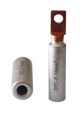 DTLF方头铜铝端子DTL-F-240平方空G开铜铝鼻子DTL-2铝合金铜线鼻