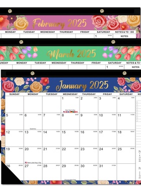 2024-2025 Agenda Planner Book Weekly Monthly Office Notebook