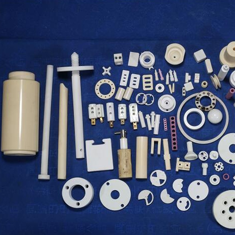 氧化铝陶瓷配件99陶瓷管陶瓷棒高频瓷 精密陶瓷 绝缘瓷件厂家