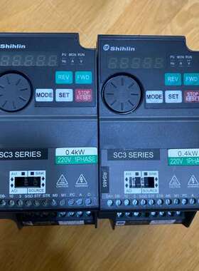 适用士林变频器，型号SC3-021-0.4K，实物图拍摄，成色如议价