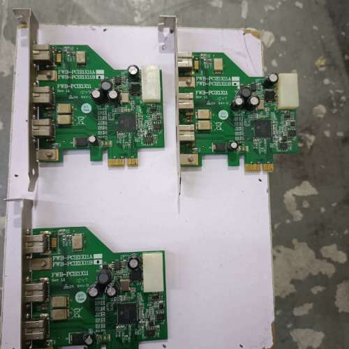 适用FWB-PCIE1X11A 1394B采集卡实物图，标价是单议价