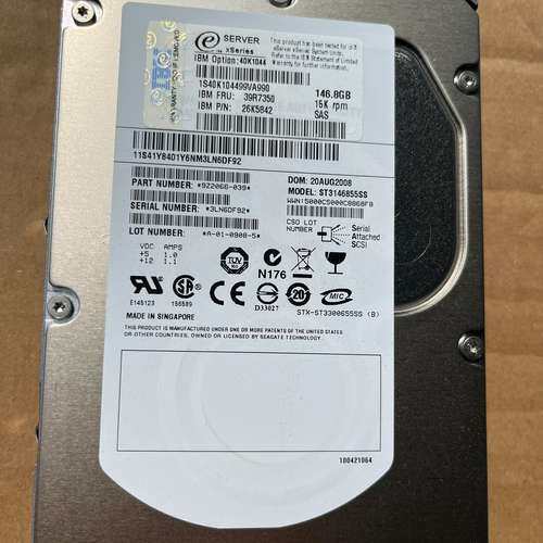 适用盒装 IBM FRU 39R7350 40K1044 146议价