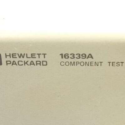 适用安捷伦Agilent 16339A 高阻测试夹具贴片器件议价