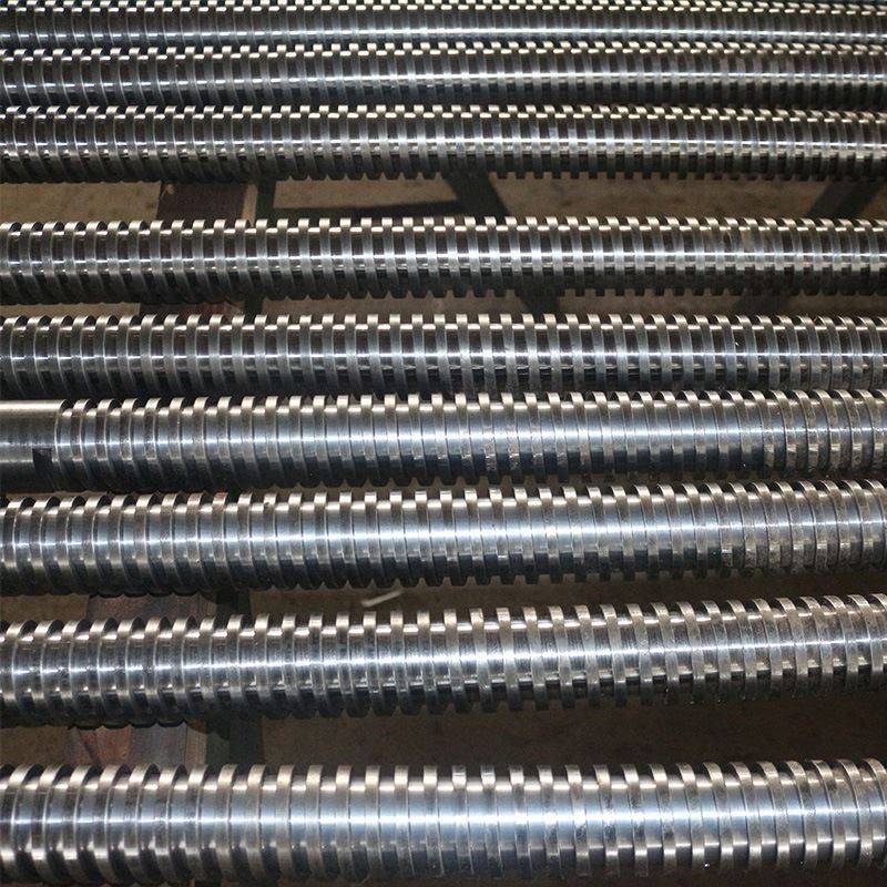 大型梯形丝杠矩形锯齿往复丝杆丝杠机加工不锈钢材质多头zh丝杠