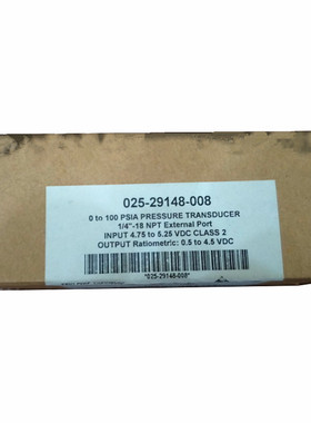 025 29148 008压力传感器 025-29148-002  025-29148-008