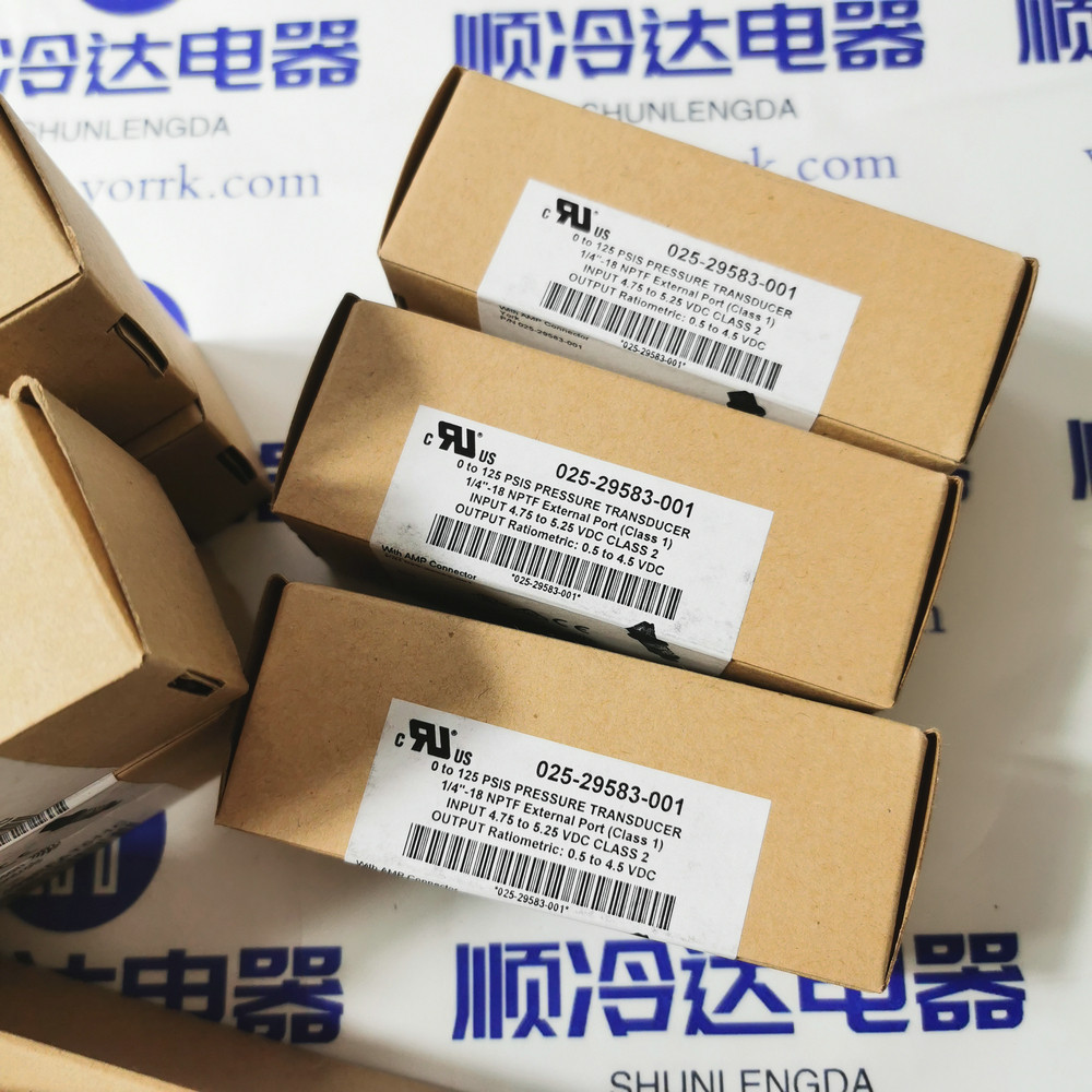 NEW约克025-29583-001 压力0-125江森款P499RFAT511 02529583001