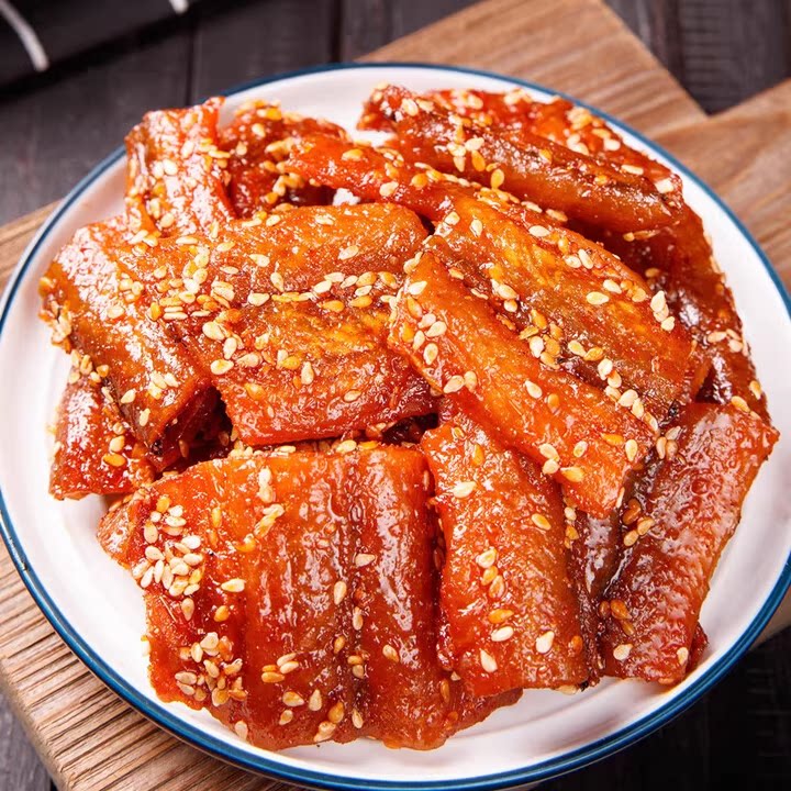 【香辣鳗鱼块】北海特产即食烤鳗鱼海味零食甜辣小鱼鳗鱼干鳗鱼丝