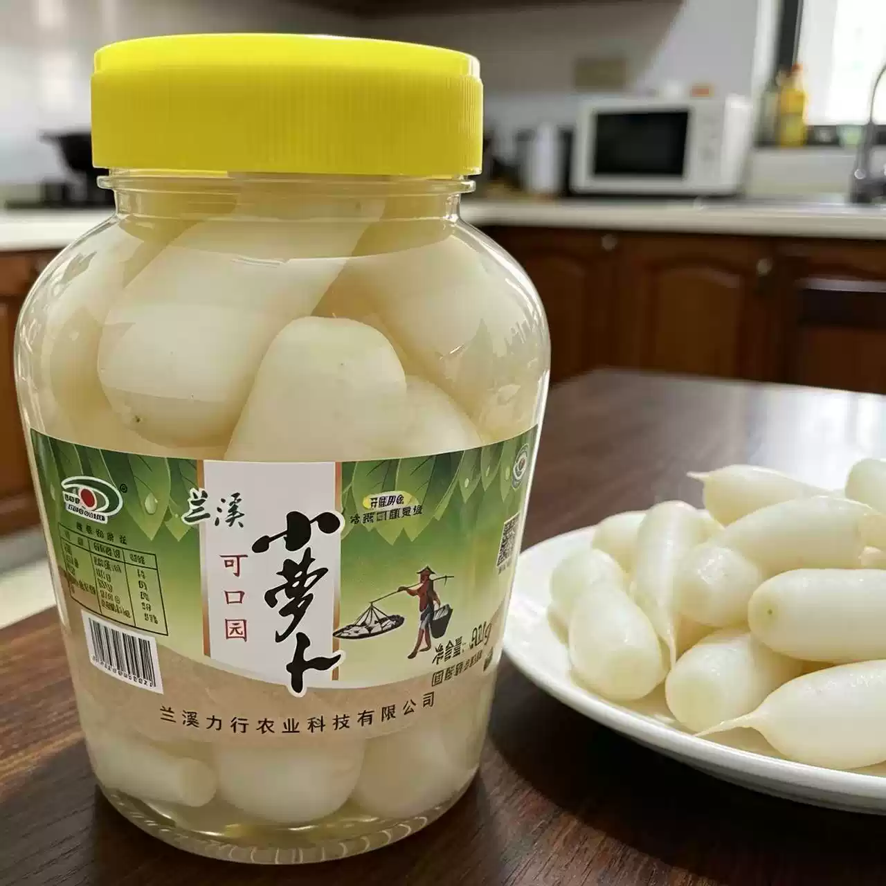 【可口园兰溪小萝卜】金华特产酸辣泡椒小萝卜开胃腌制泡菜下饭